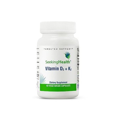 Vitamin D3 + K2 | 5000 IU of D3 (as cholecalciferol) for Optimal Calcium