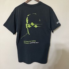 Camisa Splinter Cell vintage para hombre grande negra 2002 promoción Someones Watching You