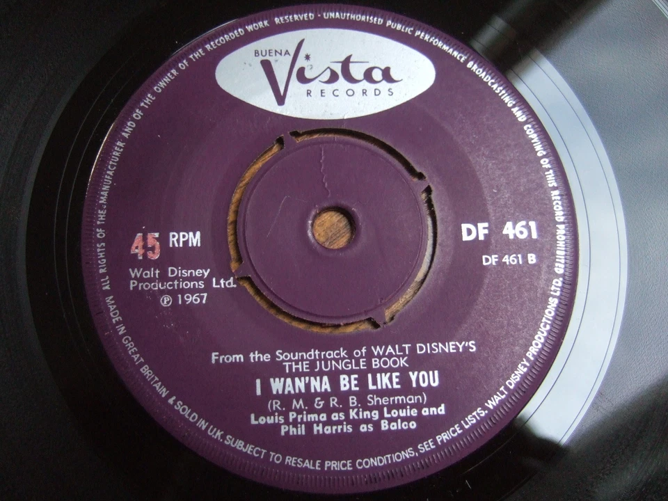 LOUIS PRIMA & PHIL HARRIS - BARE NECESSITIES - UK VISTA DF 461 / 1967 EX+ - Image 4 of 4