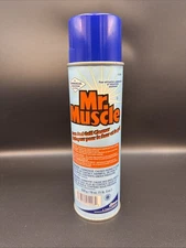 MR MUSCLE OVEN & GRILL SPRAY 19oz SC JOHNSON (weighs 20.5 Oz)