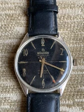 Atlantic Watch Worldtime Crosshair Manual superb Condition.