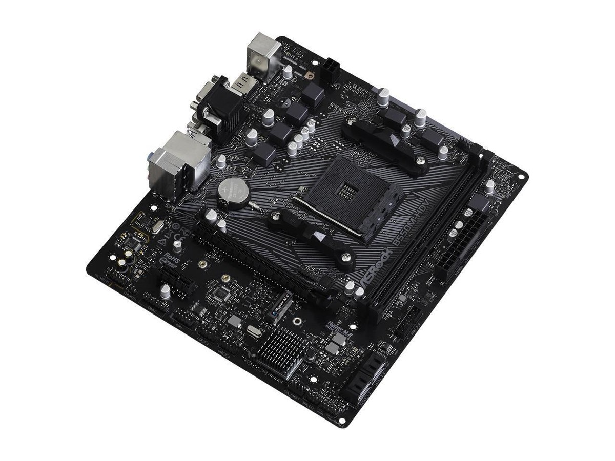 ASRock B550M-HDV Socket AM4 AMD Motherboard - 90-MXBDJ0-A0UAYZ for
