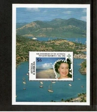 Antigua 1992 - Queen Elizabeth - Souvenir Stamp Sheet - Scott #1518 - MNH