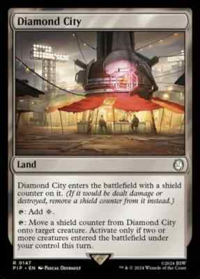 Diamond City - 147 - NM - Universes Beyond: Fallout - MTG