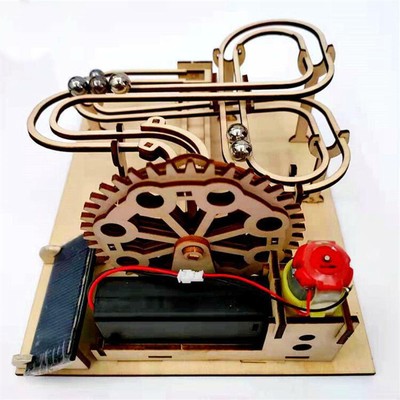 Liebling Baby 3D Holzpuzzle Murmelbahn Kits vorgeschnittene Montage Zum Selbermachen Modell
