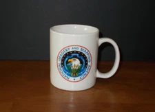 NATIONAL IMAGERY & MAPPING AGENCY NIMA FORT BELVOIR VA CERAMIC COFFEE CUP MUG