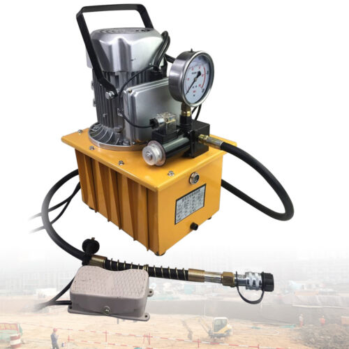 Elektrisch angetriebene Hydraulikpumpe Pedal einfachwirkendes Magnetventil 110 V 10000 psi - Bild 6 von 7