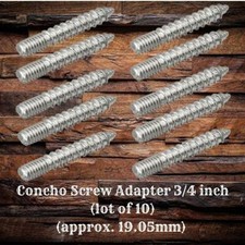 3/4" Concho Screw Adapter CON898-B (lot of 10)