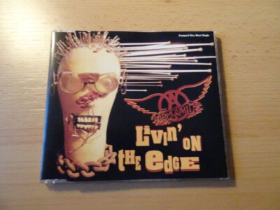 Maxi CD Aerosmith - Livin`  on the edge - 1993