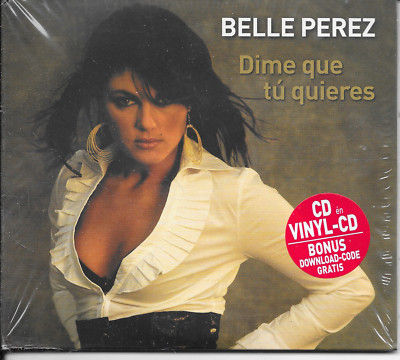 BELLE PEREZ - Dime Que Tu Quieres CD SINGLE + VINYL DISC 2008 New SEALED!