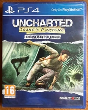 Uncharted: Drake's Fortune Remstered - PS4 **NEW (SEALED)**