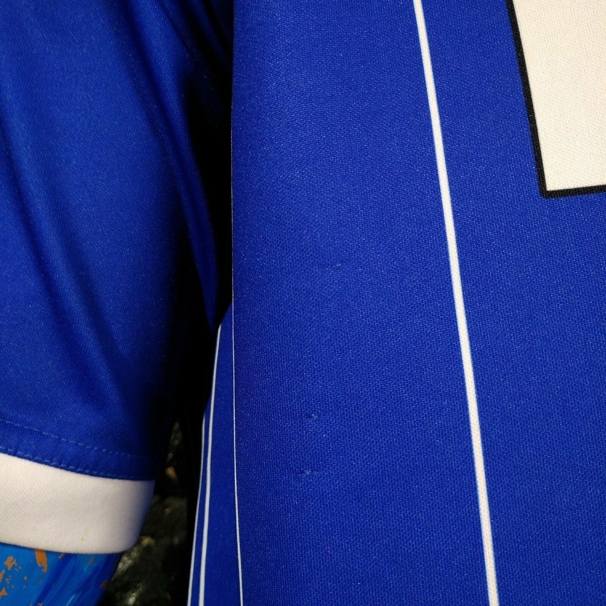 Maillot de Football - adidas - adidas Real Madrid 13/14 Extérieur Manche Courte - Bleu/Blanc/Orange | Pro:Direct Soccer