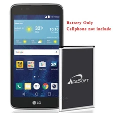 Extended Slim Battery for LG Treasure LTE L52VL L51AL Phone high capacity 2570mA