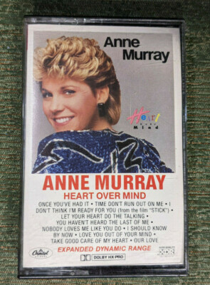 Anne Murray Cassette Tape Heart Over Mind Nobody Love Me Like You Do Time Don't