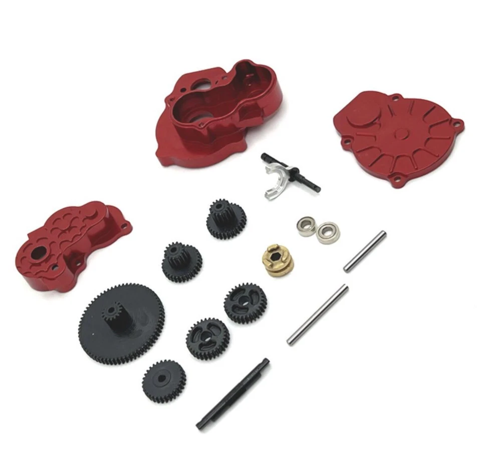 For 1/24 FMS FCX24 FCX18 K5 rc car Upgrade Metal Transmission Gearbox assembly - Image 4 of 4