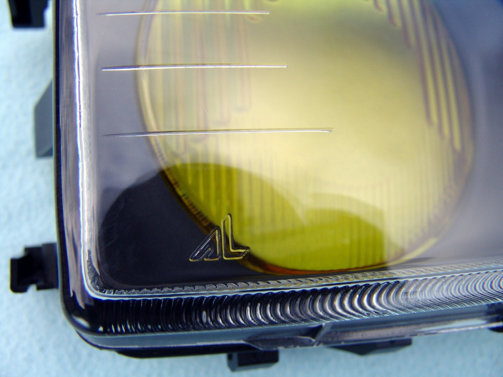 BMW E36 M3 GT YELLOW EURO ELLIPSOID HEADLIGHT LENSES, ORIGINAL BMW