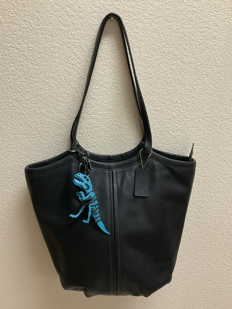 Coach 1941 Bae Laptop Tote Glove Tanned Leather Black C2269