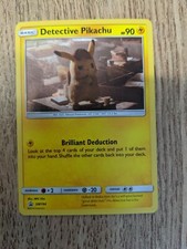Detective Pikachu SM194 Black Star Promo Rare Holo Pokemon Card