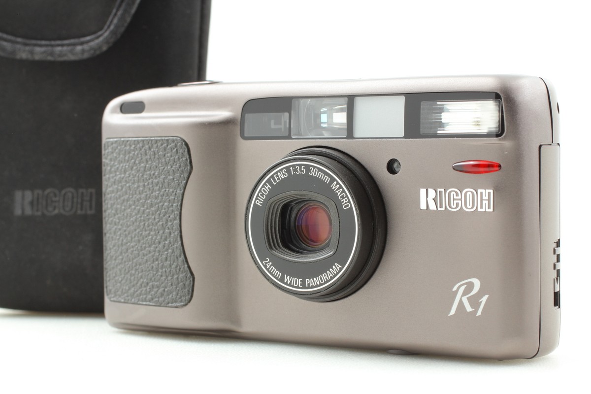 Read![Near MINT w/Case] RICOH R1 35mm Point & Shoot Film