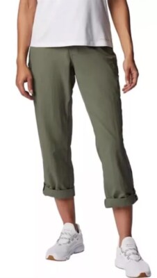 Columbia Women's Omni-Shield Regular Straight Leg Pants, Cypress, Size L AG3 AJ9