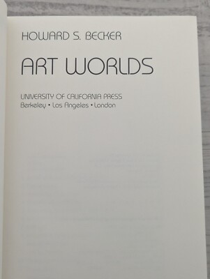 Art Worlds; Howard S. Becker - HC/VG
