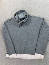 Under Armour Loose Fit Cowl Neck Pullover Sweatshirt Women's Medium Gray