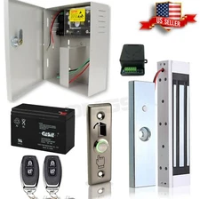 Access control system for door, entry with baterry and Wireless Remote Controls 