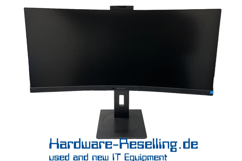 PHILIPS 346p 34" Monitor WQHD Curved UltraWide HDR 100Hz Kamera 346P1CRH/01 USBc - Bild 2 von 4