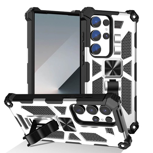 Funda rígida híbrida magnética para teléfono de automóvil para Samsung Galaxy S25 S24 S23 S22 - Imagen 15 de 22