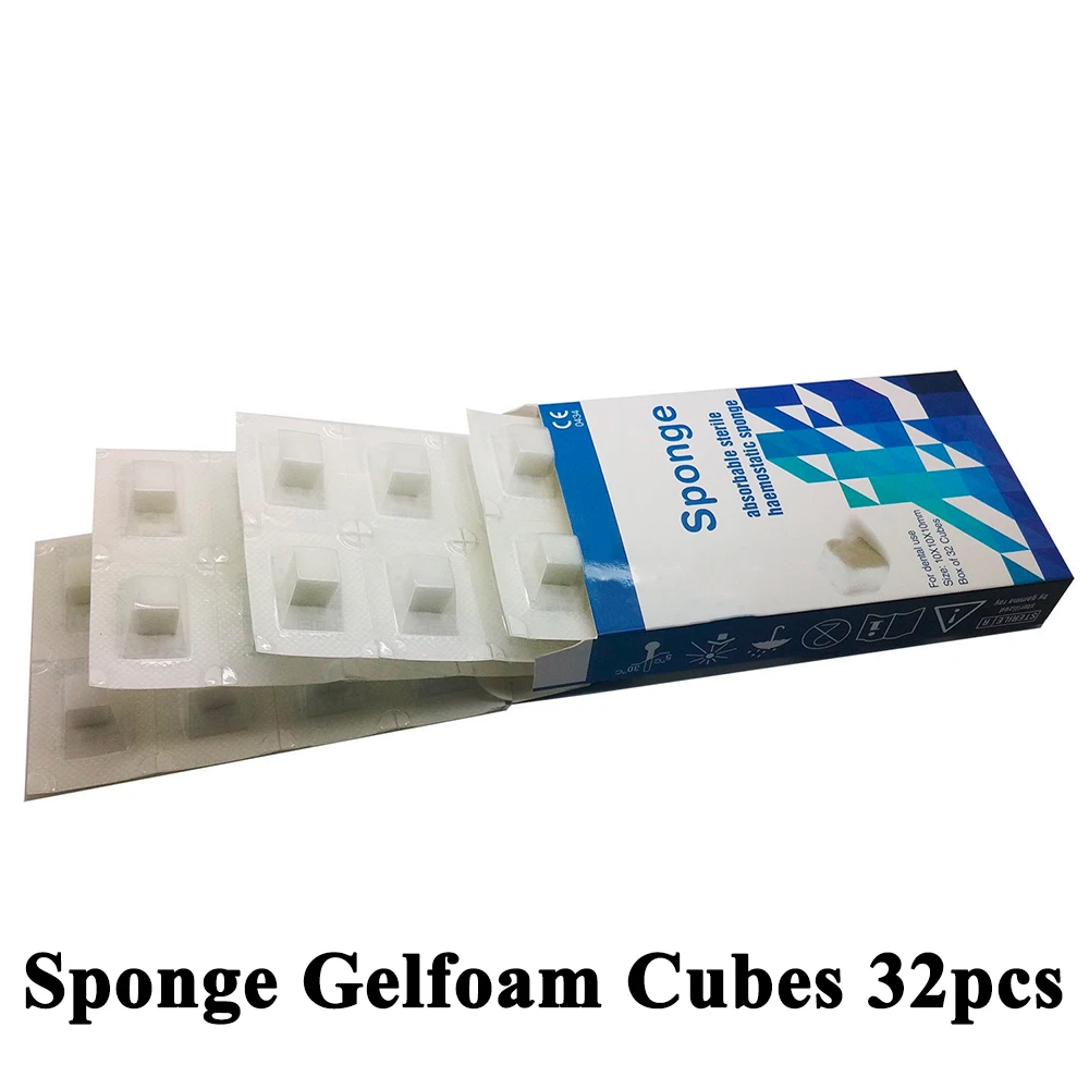 Dental Hemosponge Absorbable Gelatine Sponge Gelfoam Cubes