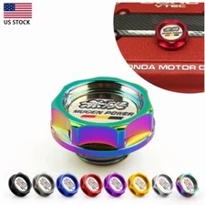 Neo Mugen Power Aluminum Car Oil Filler Cap Racing Engine Tank Cover 