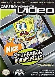 spongebob game boy advance game