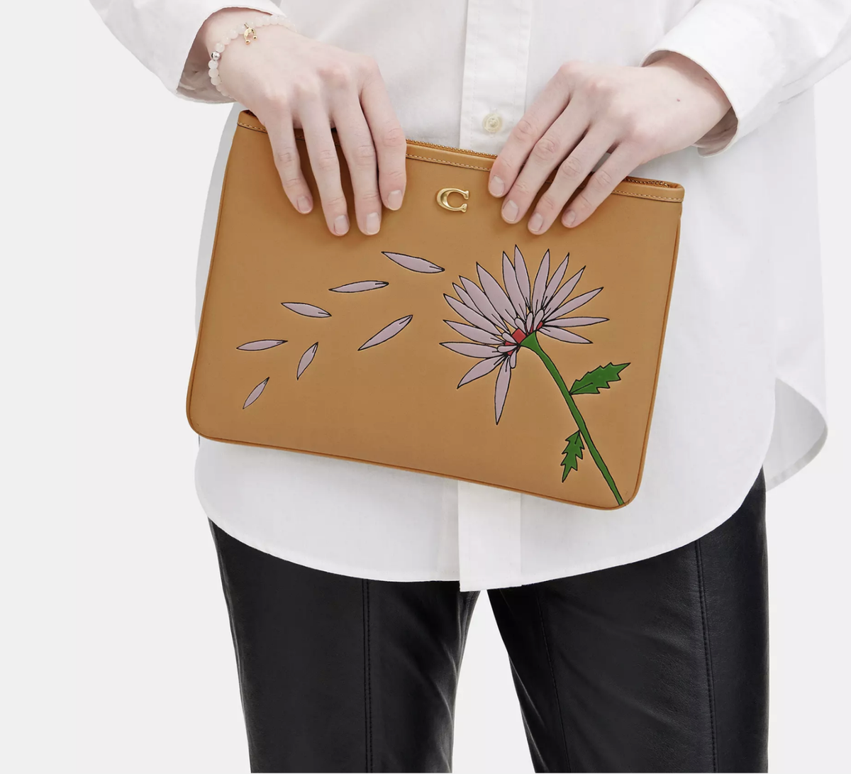 COACH X Observed By Us Essential iPad Pouch 28 Clutch Bag In COACH X Observed By Us Essential iPad Pouch 28 Clutch Bag In