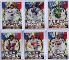 2021 Topps Chrome Prismic Power Baseball Complete Your Set