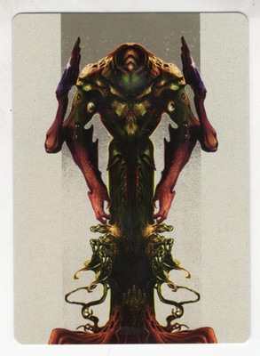 MTG Modern Horizons 3 Gold Parallel Art Karte #51 Kozilek Die zerbrochene Realität