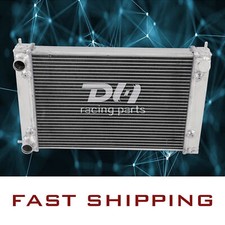 2 Reihe Aluminum Kühler Für VW Golf MK1 MK2 Cabriolet Scirocco Corrado 1.6L&1.8L