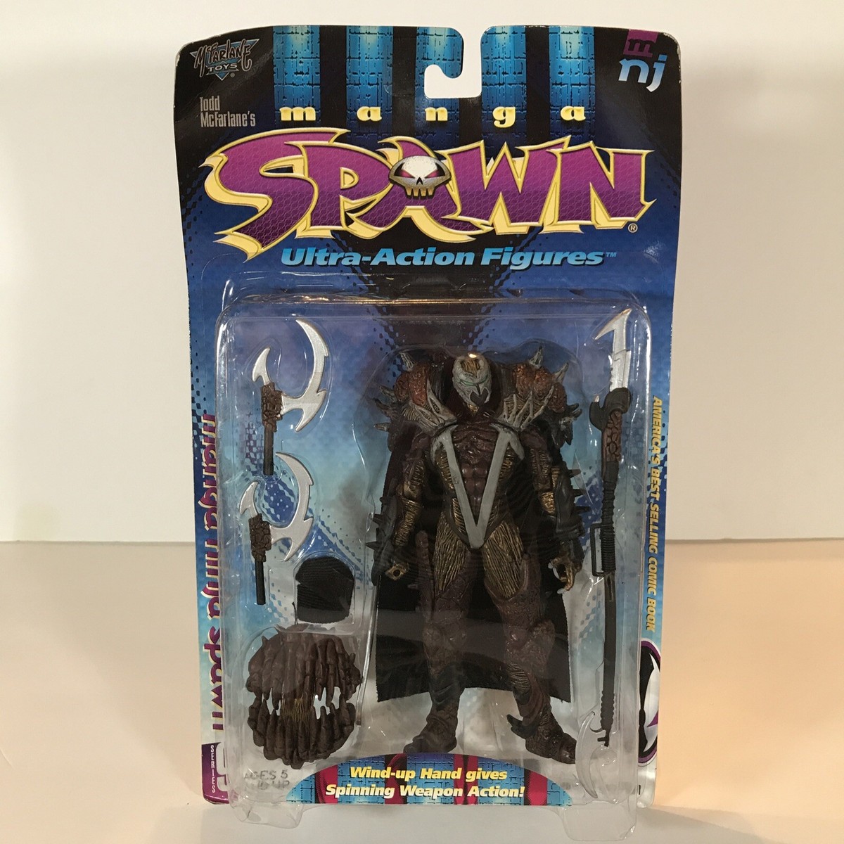 SPAWN Manga Ninja Spawn Ultra Action Figure McFarlane Toys 1997