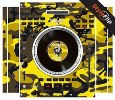 Numark NV 2 skin | colore giallo mimetico | decalcomania protettiva | pelli StyleFlip