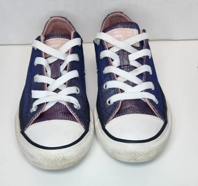 Scarpe Converse All Star Coastal rosa viola argento taglia 1