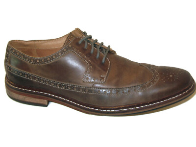Cole Haan Wingtip Derby Dress Shoes Mens Size 10.5 M Brown  display picture 2