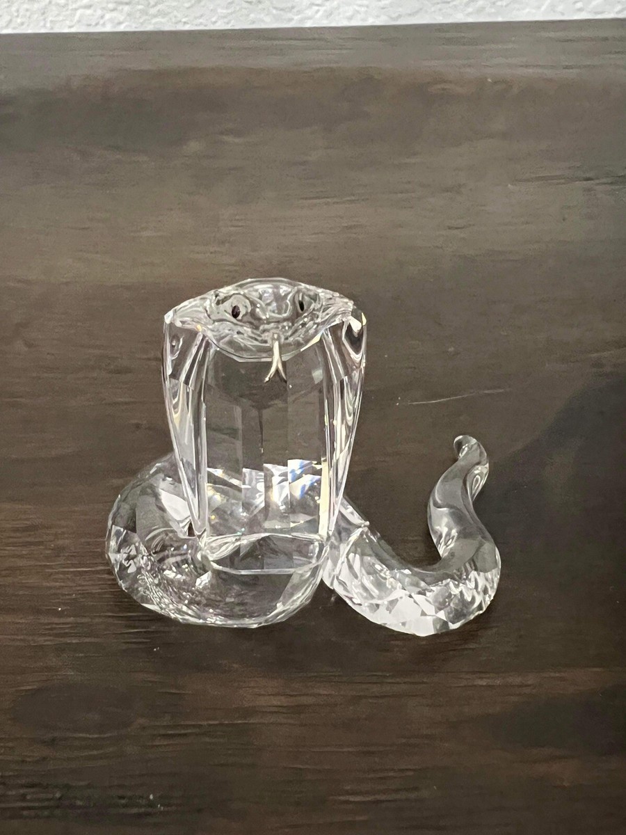 スワロフスキー　コブラ Swarovski Crystal Cobra #A 7603 NR 000003 (Mint in Box) | eBay