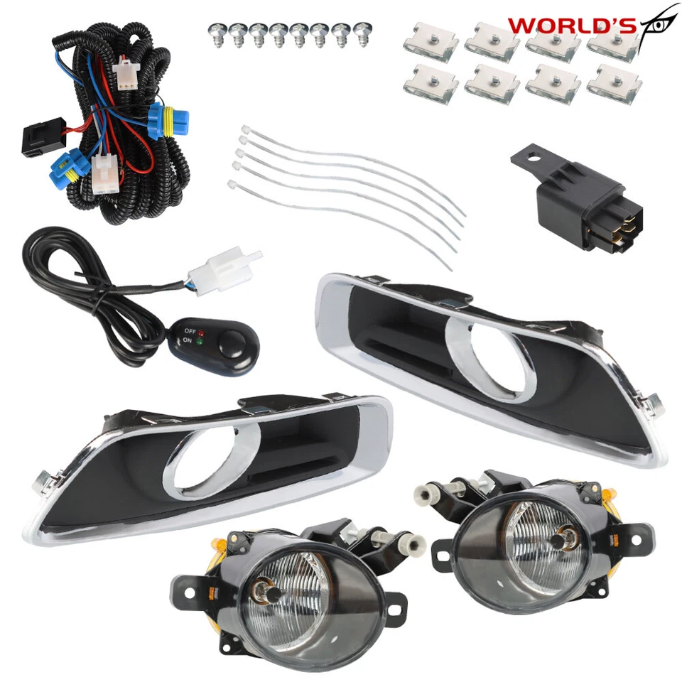 Kit de interruptor de cableado luces antiniebla de parachoques de conducción para Chevrolet Malibu 2013-2015 Foto 3 de 4