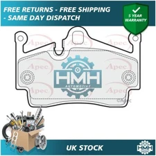 Fits Porsche Boxster 2004-2016 Cayman 2006-2017 Brake Pads Set Rear Poppy