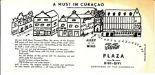 A Must in Curacao Divi-Divi Cursou Designers of the Caribbean Vintage Flier