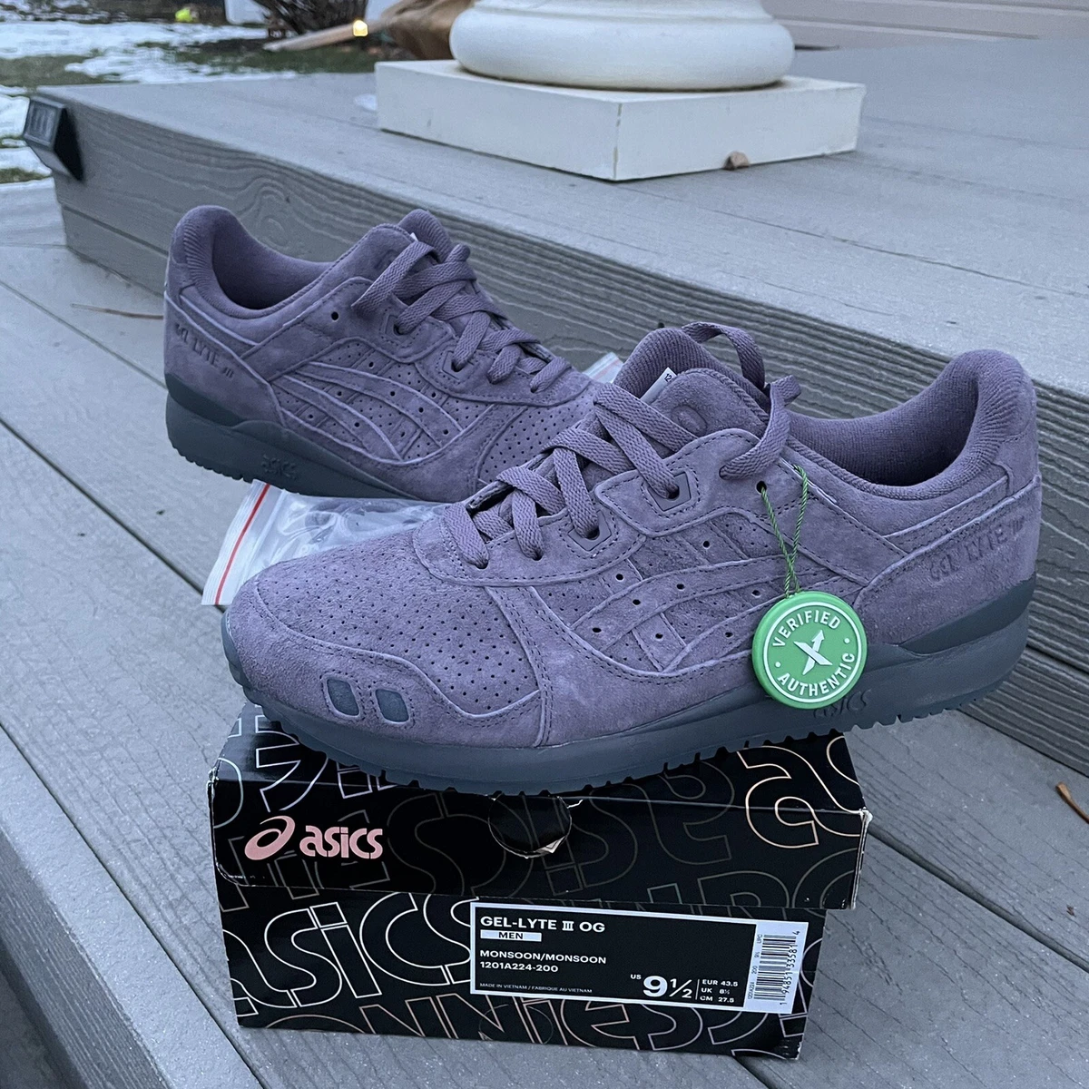 Asics Ronnie Fieg Gel-Lyte 3 OG The Palette Men 10.5 Monsoon Purple 1201A224-200 Ronnie Fieg x ASICS Gel Lyte 3 OG The Palette - Monsoon for  main image 2
