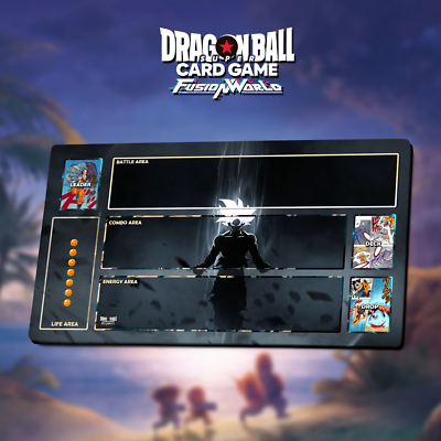 dragon ball super card game playmat Dragon Ball Super TCG: Fusion World - Son Goku vs Vegeta
