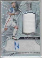 2016-17 Panini SPECTRA Soccer Clint Dempsey JERSEY Auto/199 USA AUTOGRAPH SP