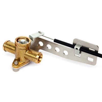Messing Heizungsventil 19mm (3/4'') Push to Close Bowdenbetrieben, Bausatz Rennen Rallye Auto