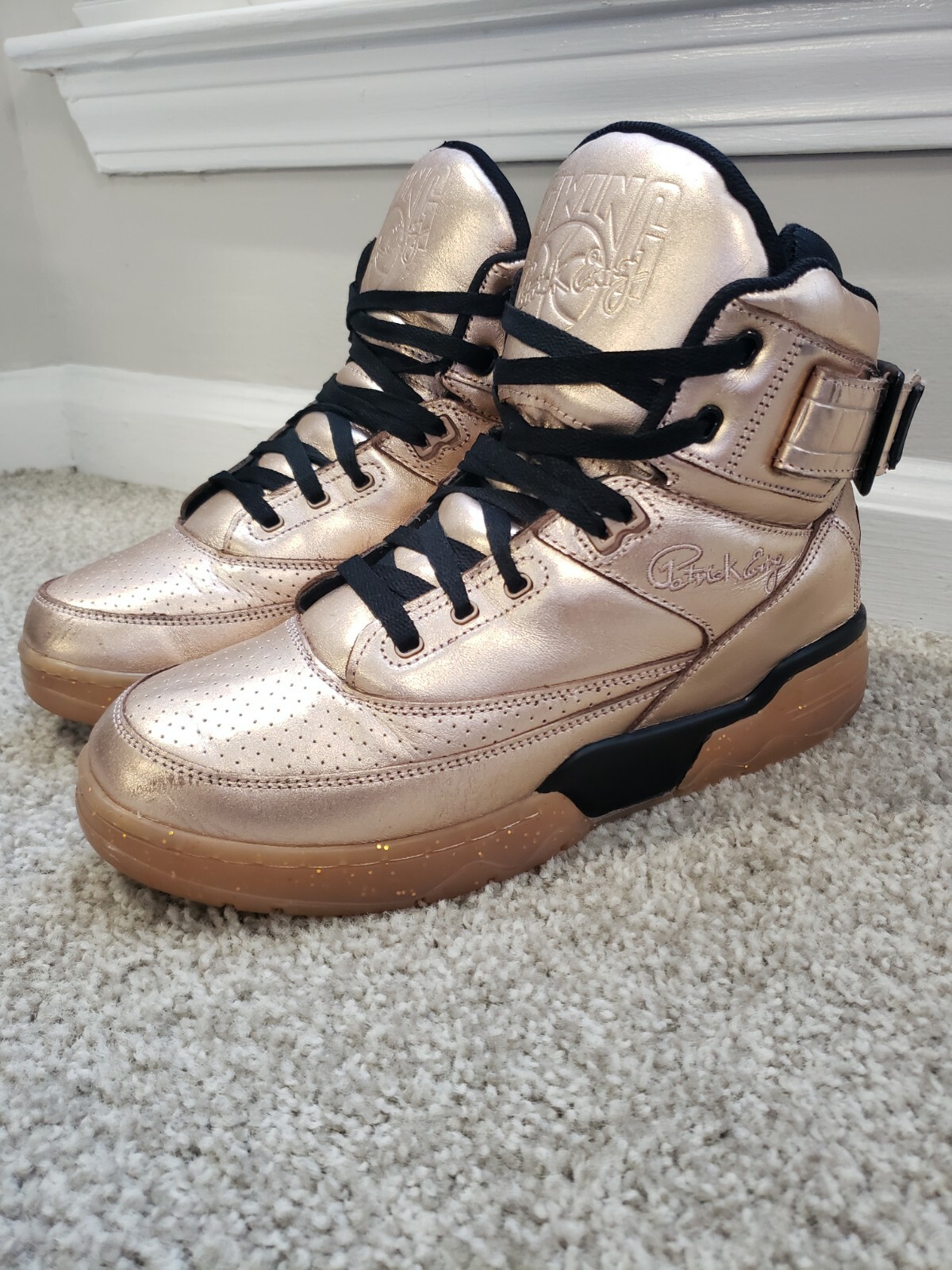 PATRICK EWING 33 Hi Rose Gold Shoes - Mens Size 11 - RN 91175 | eBay