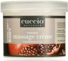 Cuccio Naturalé Pomegranate & Fig Massage Crème - Hydrating Skin Treatment for H